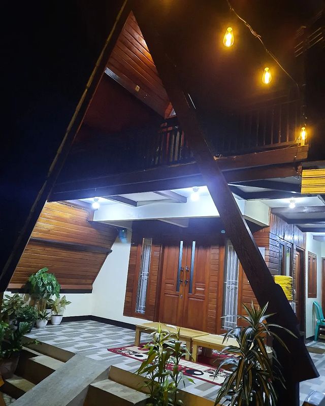 Elegant minimalist 2-story wooden house