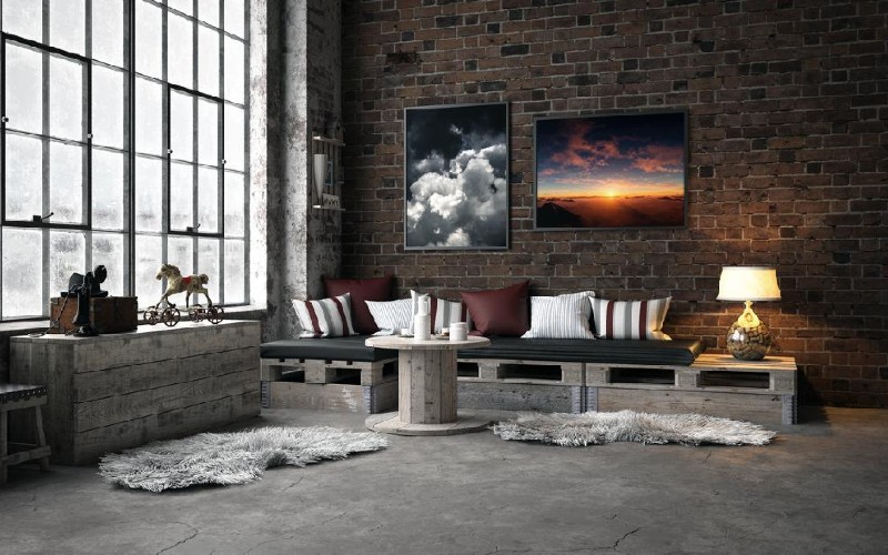 Industrial Style Lamp