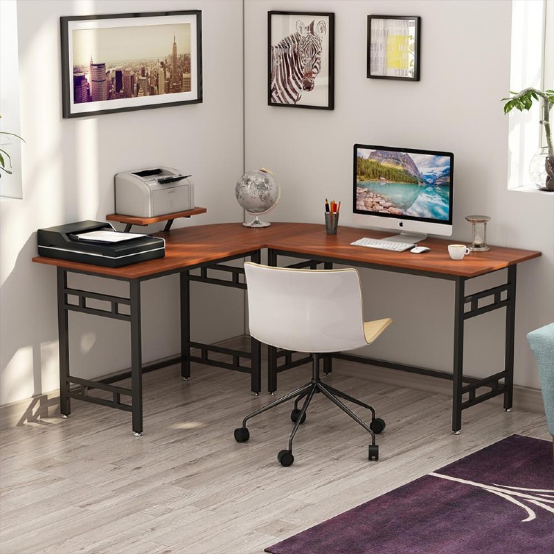 corner computer desk design