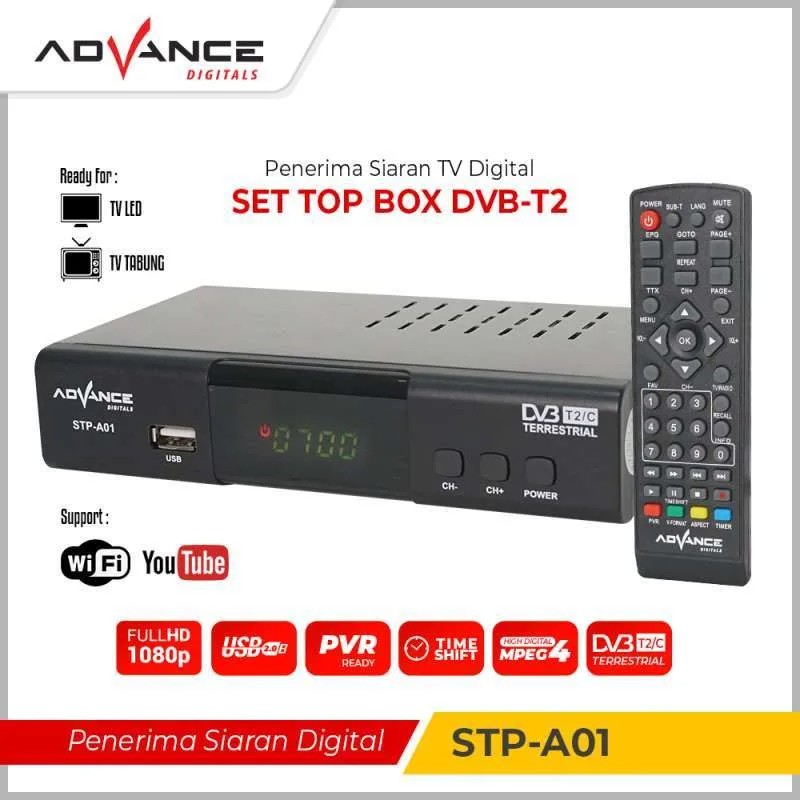 7 Rekomendasi Harga Set Top Box TV Tabung