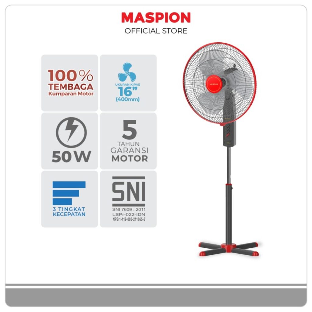 Gambar Kipas Angin Maspion Berdiri