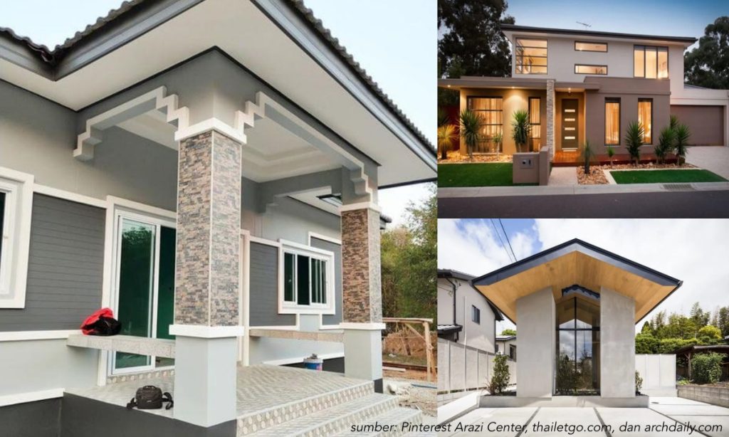 5 Inspirasi Desain Profil Tiang Teras Rumah Minimalis, Kokoh & Estetis!