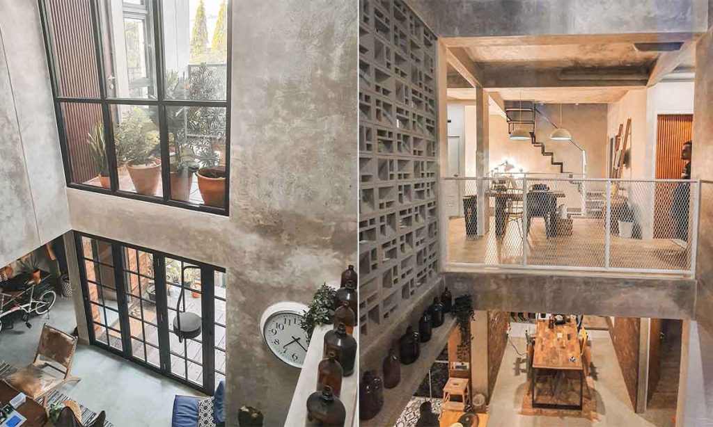 10 Inspirasi Desain Void Rumah 2 Lantai yang Aesthetic