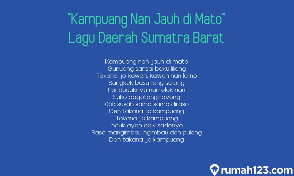 15 Lirik Lagu Daerah Pendek dan Mudah Dihafal. Lengkap!