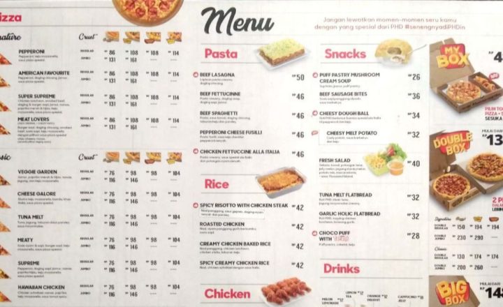menu pizza hut terbaik