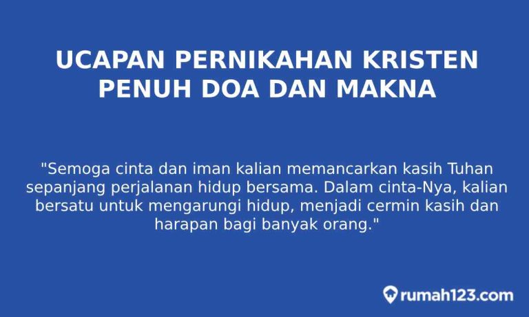 35 Ucapan Pernikahan Kristen Penuh Doa, Makna, dan Menyentuh Hati