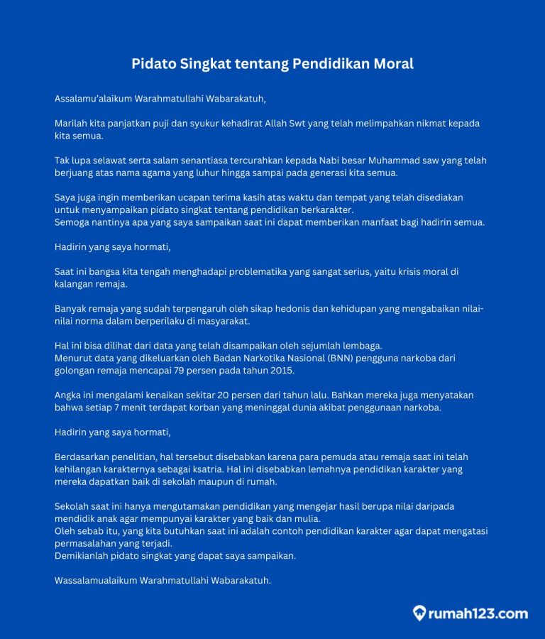 12 Contoh Pidato Singkat tentang Pendidikan yang Mudah Dihafal!