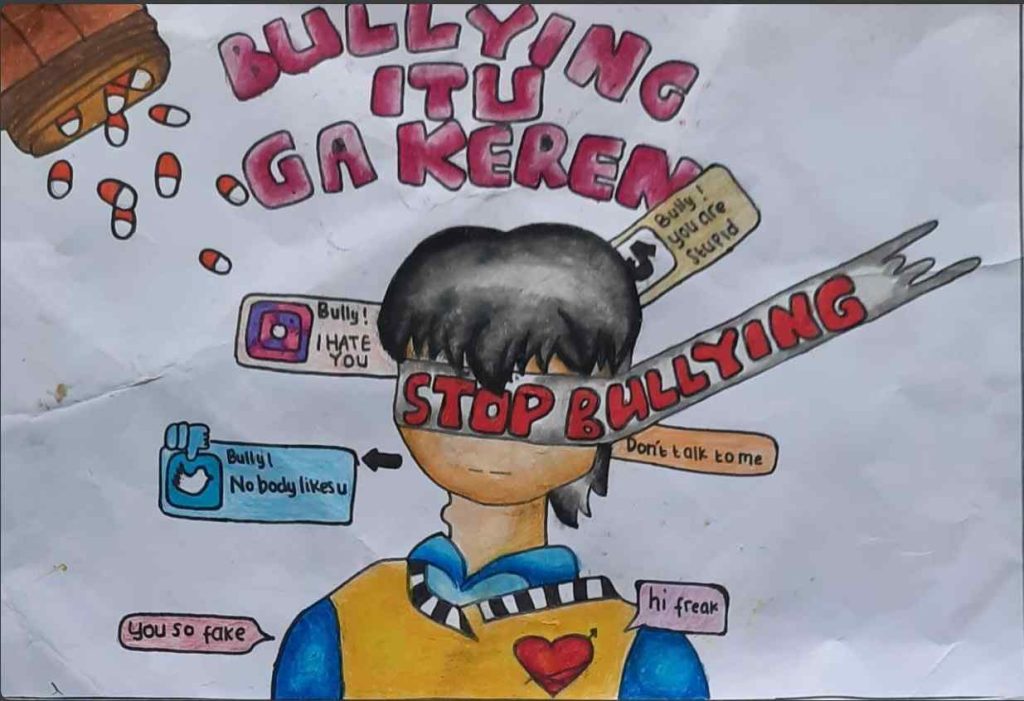 10 Poster Bullying Yang Mudah Digambar Dengan Pesan Bermakna