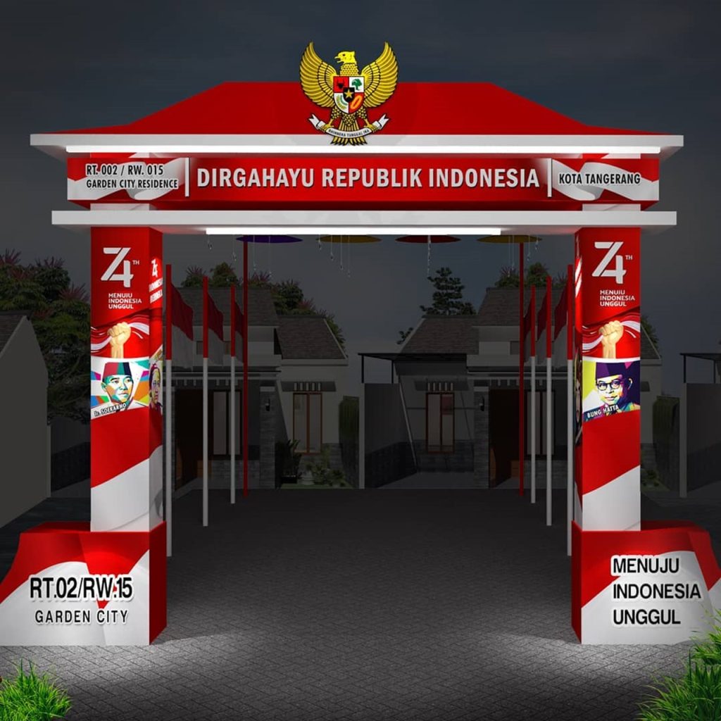 10 Inspirasi Desain Gapura 17 Agustus 2025 yang Keren