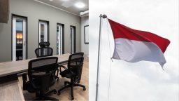 Dekorasi 17 Agustus di Kantor
