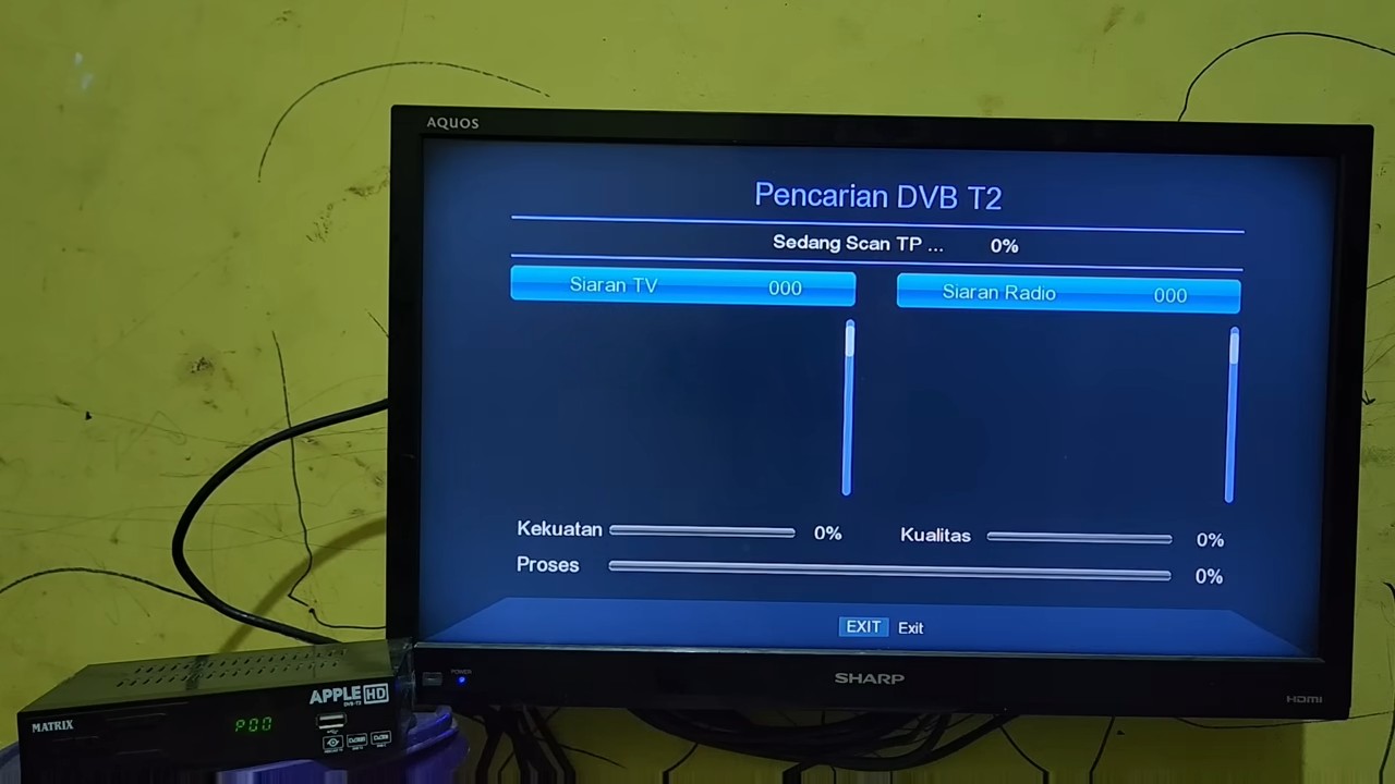 Cara Mencari Siaran TV yang Hilang di Set Top Box secara Manual