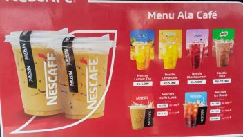 daftar menu nescafe outlet