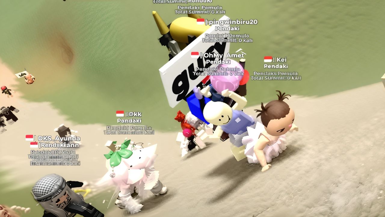 gunung roblox yang bisa gendong