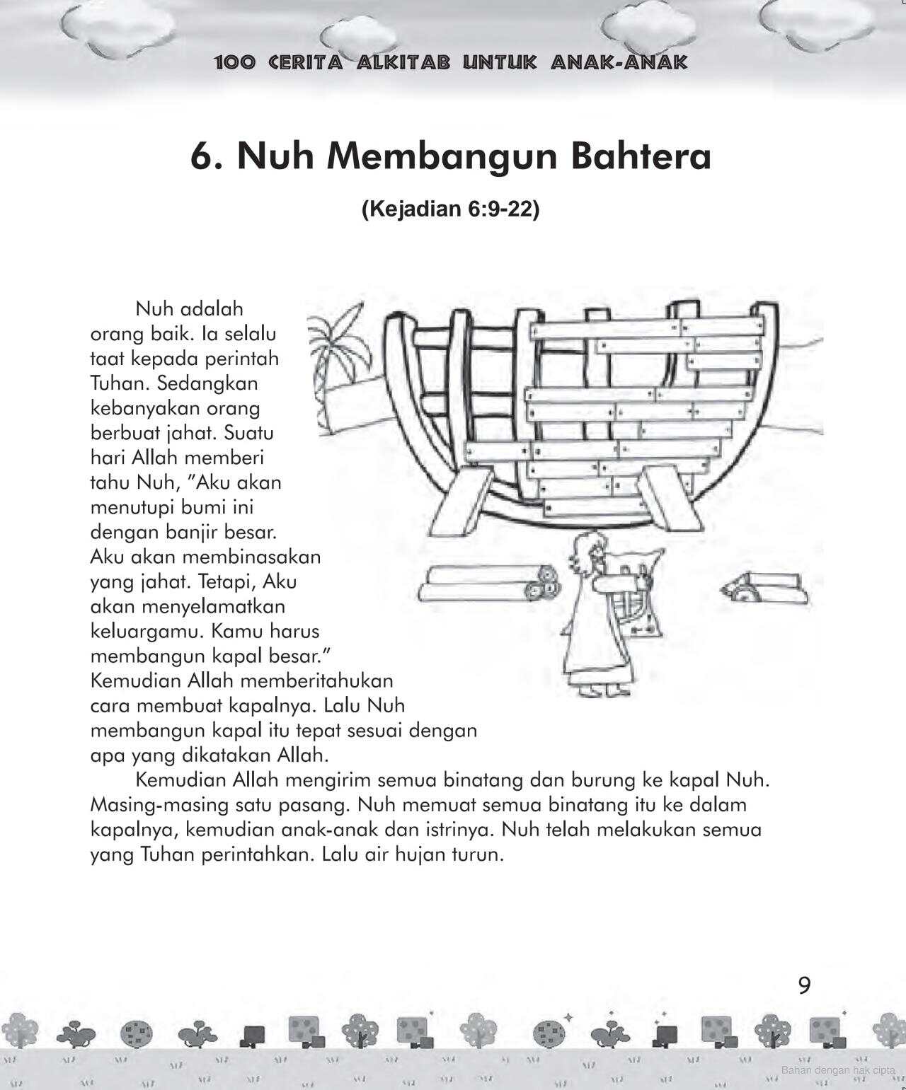 Cerita Alkitab Renungan Anak Sekolah Minggu Bergambar