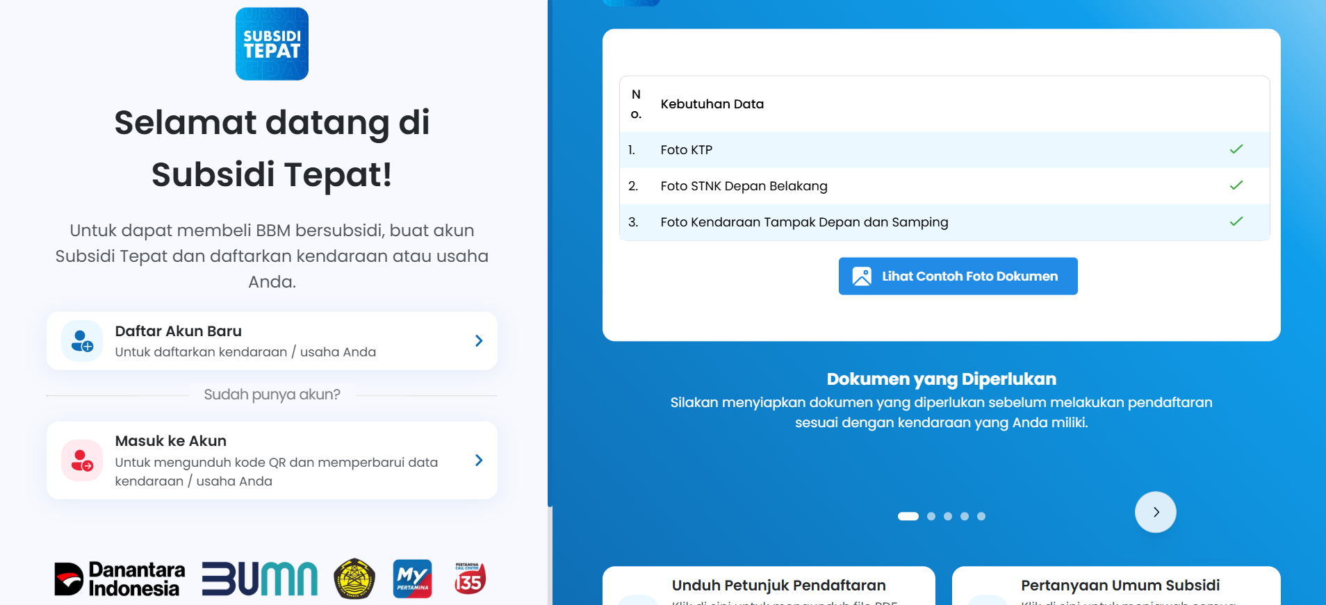 cara daftar subsidi tepat cara daftar subsidi tepat
