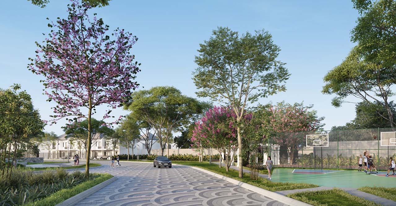 fasilitas hunian mediterania Dovia At Ladoria