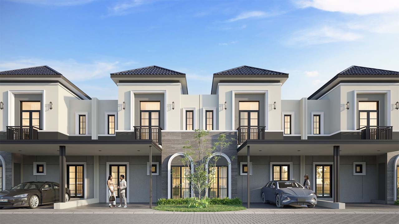 hunian mediterania Dovia At Ladoria