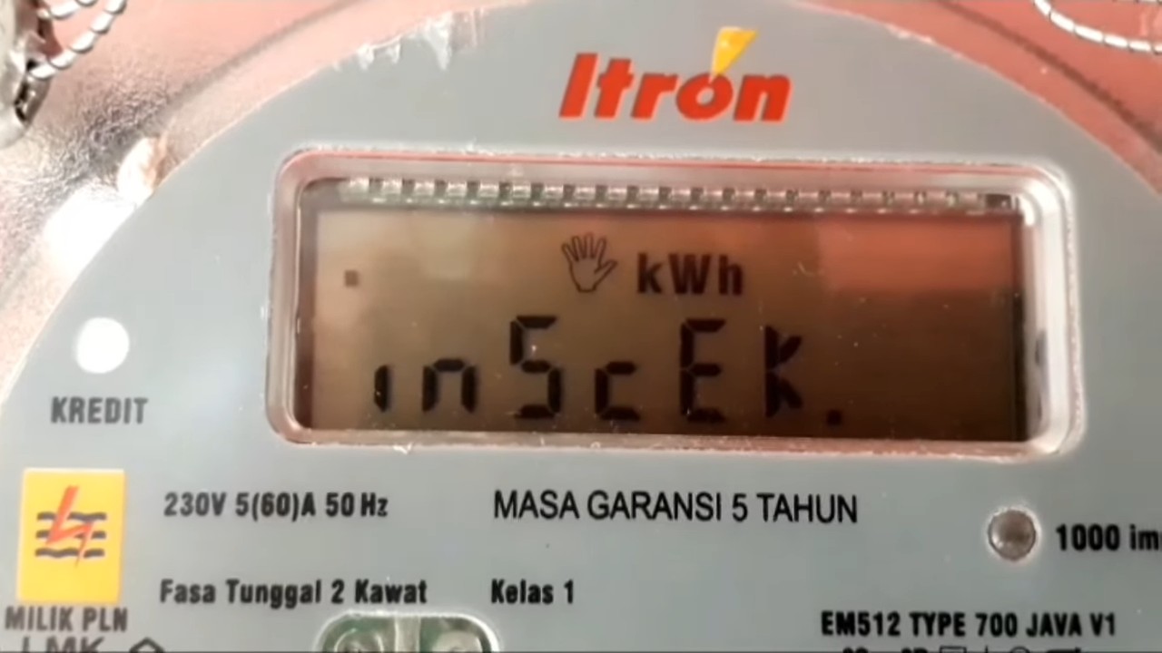 cara menghilangkan tulisan inscek pada meteran listrik cara menghilangkan tulisan inscek pada meteran listrik