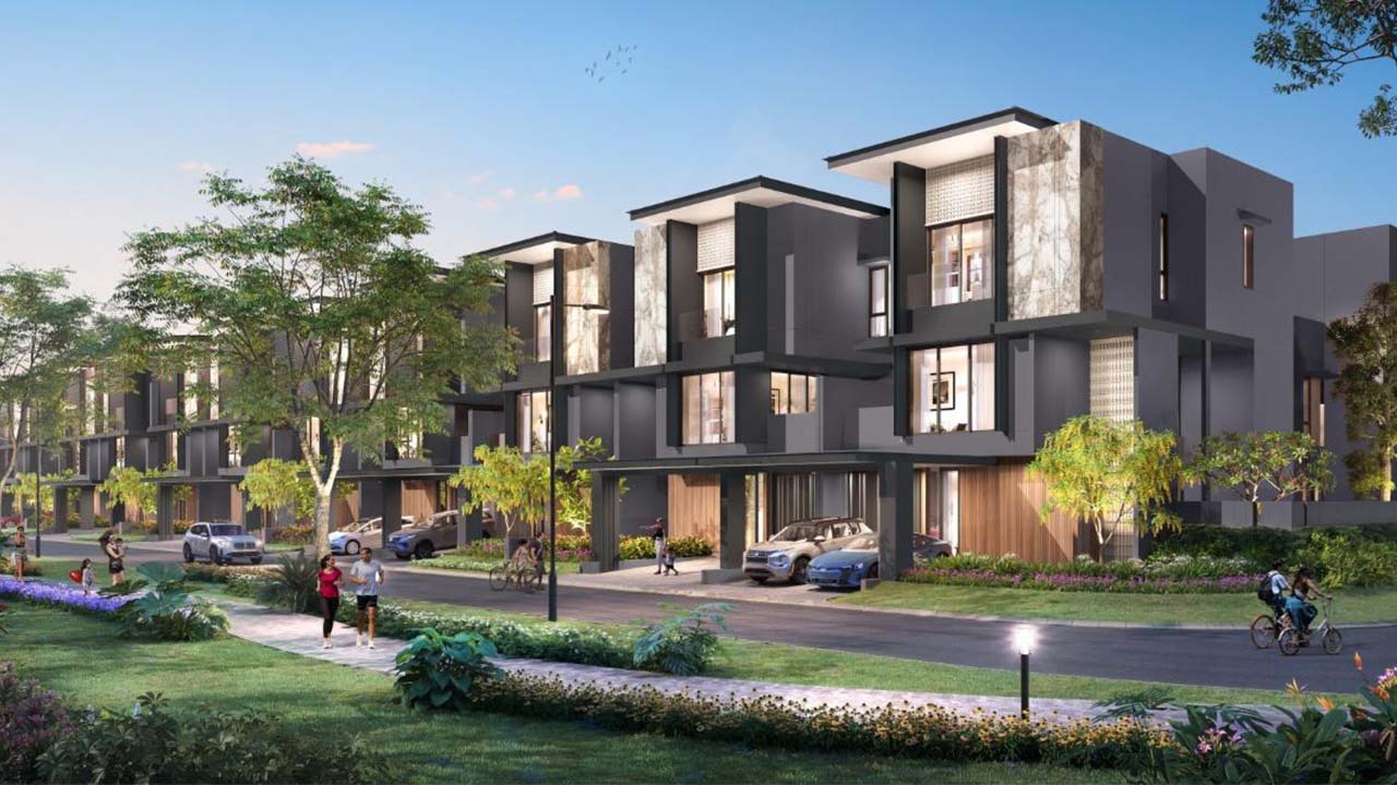 Cluster Richmond dengan Kolam Renang Pribadi di Kota Wisata