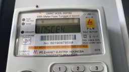 cara menghilangkan tulisan inscek pada meteran listrik