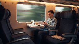 Pesan makanan di kereta