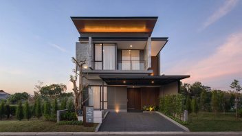 rumah modern citraland surabaya