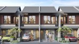Tampak depan rumah-rumah di NuOne at Arcova